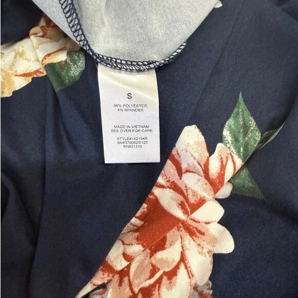 *NWT* Fortune + Ivy Irene Faux Wrap High Lo Brushed Knit Midi Dress Size Small - Picture 7 of 7